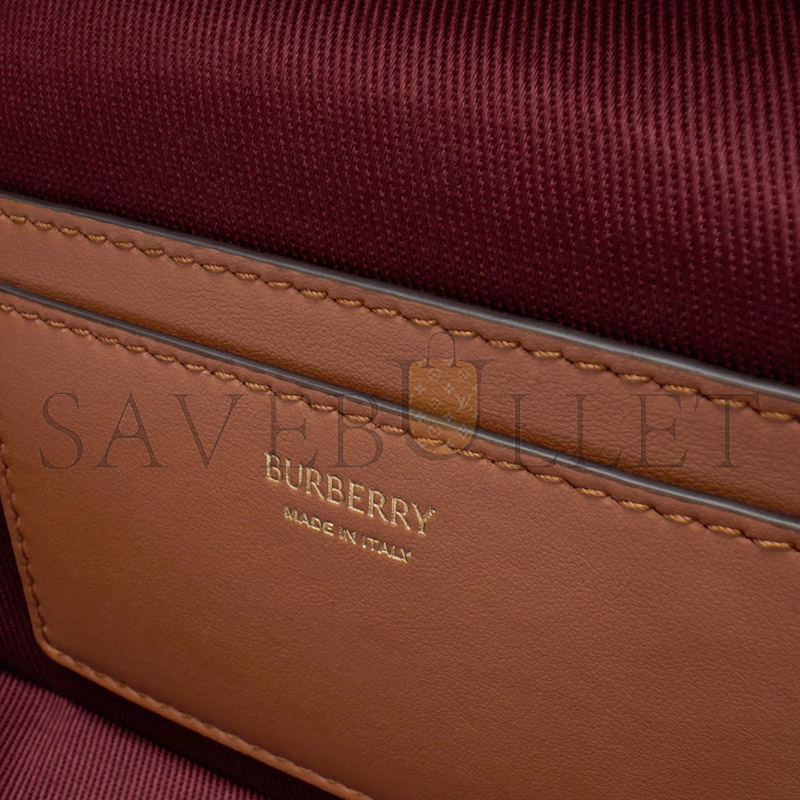 BURBERRY CHECK VANITY BAG 81205251 (19.5*15*8cm)